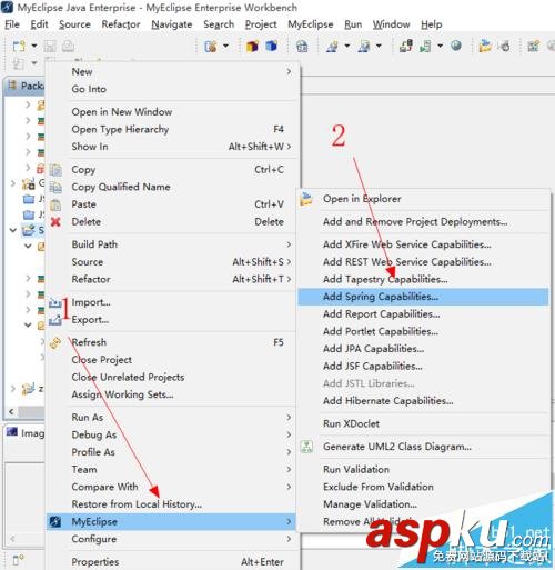 myeclipse,Spring