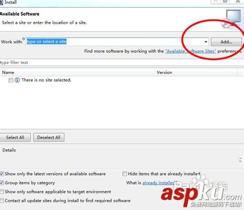 eclipse中添加android,ADT,ADT插件的安装