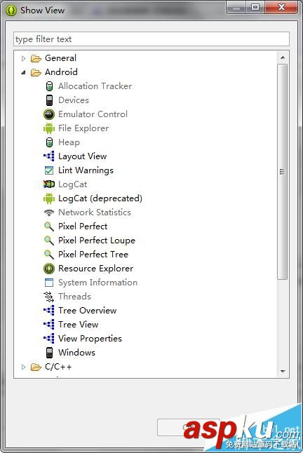 Eclipse,androidstudio,ddms
