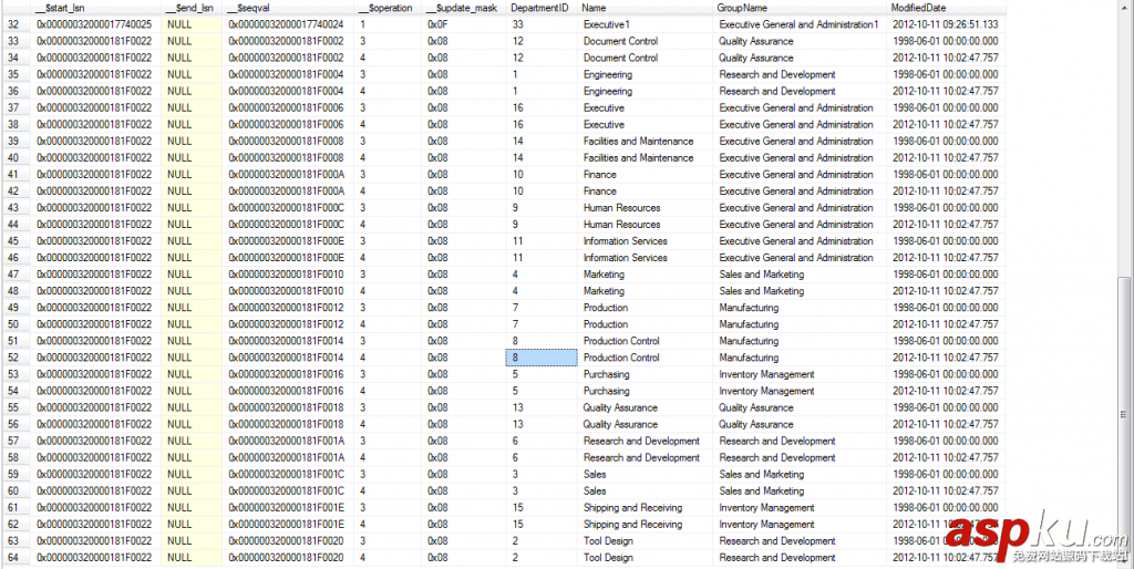 SQLServer 2008 CDC实现数据变更捕获使用图文详解 SQLServer2008,CDC,数据变更捕获