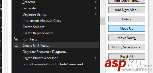 VS2012,Create,Unit