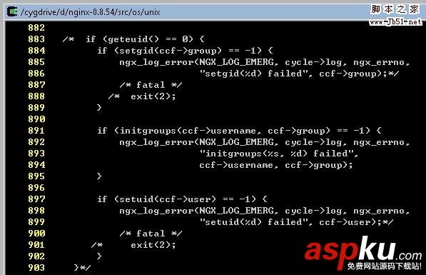 nginx,cygwin