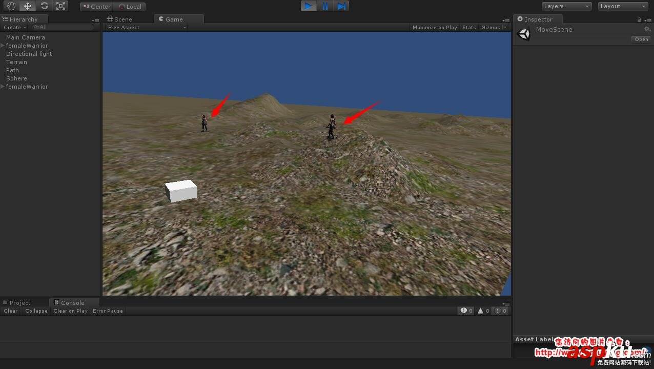 Unity3D 实现怪物巡逻、按路线行走操作 Unity3D,怪物巡逻,按路线行走