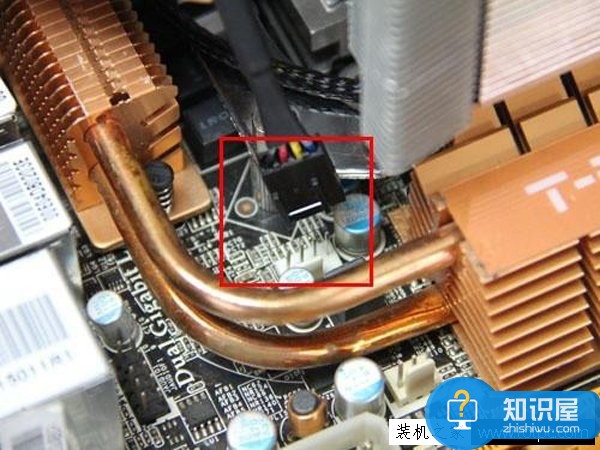 组装电脑教程图解 怎么安装CPU散热器电源跳线