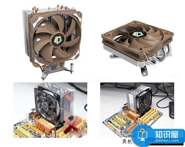 组装电脑教程图解 怎么安装CPU散热器电源跳线