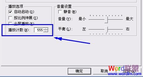 设置播放次数