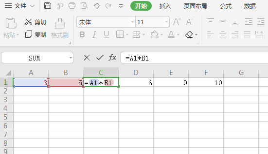 跟我学WPS：基础的Excel表格乘法函数公式