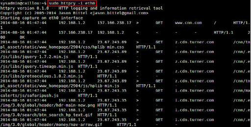  Linux下如何嗅探HTTP流量