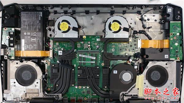 宏�Predator 21X内部做工怎么样？宏�Predator 21X怪兽级笔记本拆解图文评测