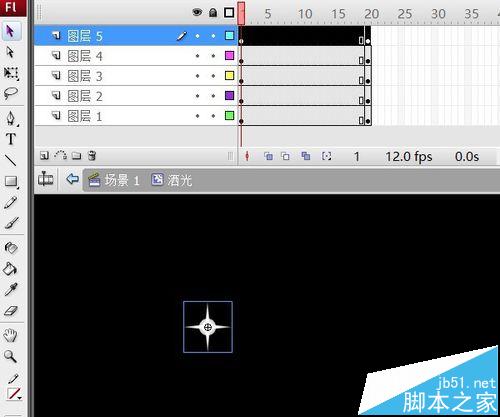 flash鼠标跟随实例――撒光的蝴蝶