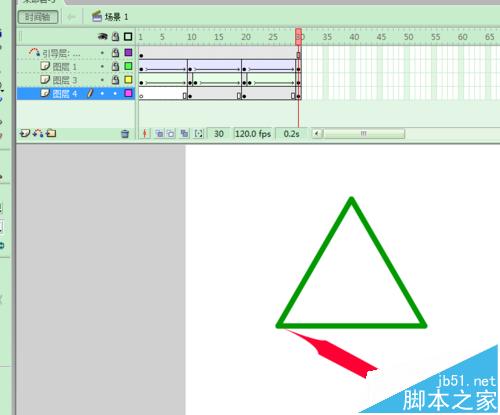 FLASH绘制三角形