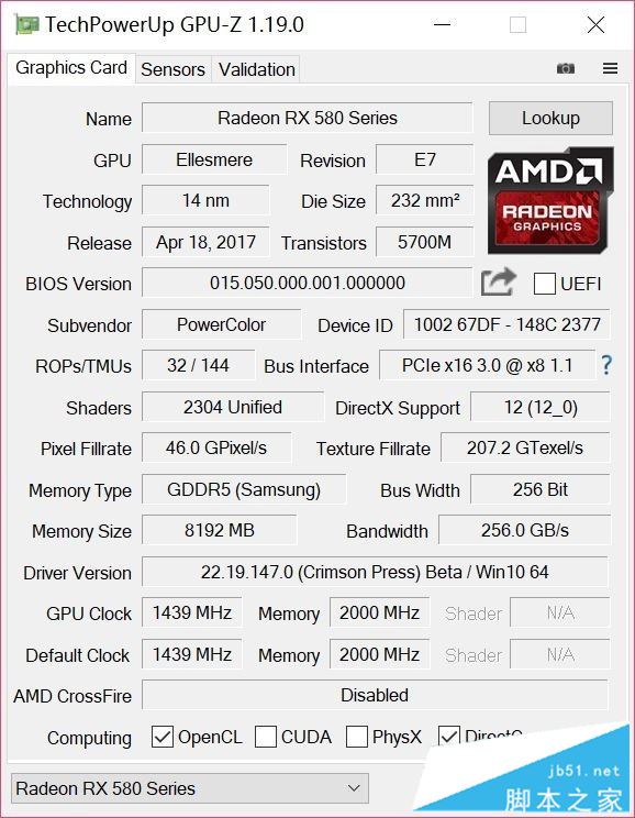 AMD RX580怎么样 AMD RX580显卡评测