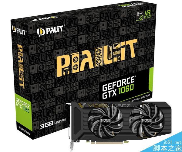 1599元大杀RX 480！GTX 1060 3G正式发布