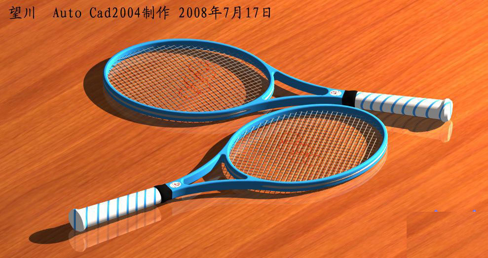 AutoCAD制作逼真网球拍教程 武林网 CAD教程