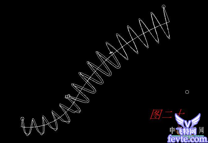 autocad 2008绘制弹簧教程 武林网 autocad教程