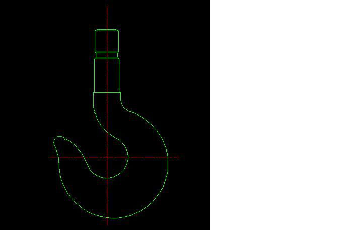 AutoCAD 2007放样制作三维吊钩 武林网 CAD教程