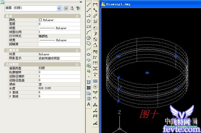 autocad 2008绘制弹簧教程 武林网 autocad教程