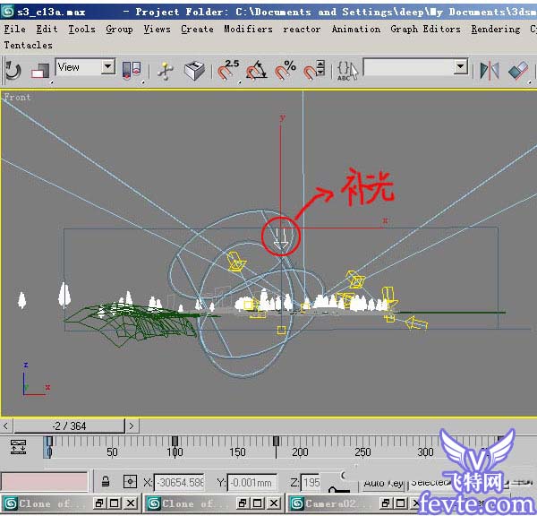 3DMAX夜景灯光制作 武林网 3DSMAX渲染教程