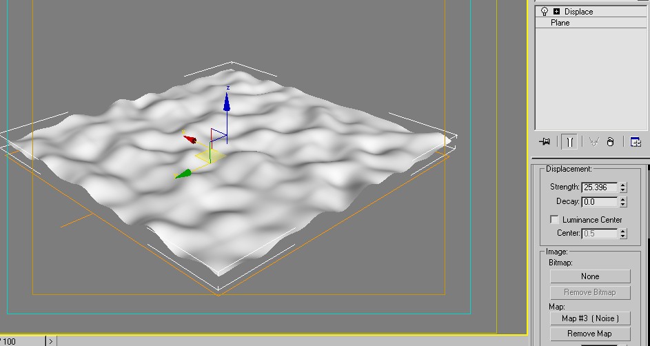 3DSMAX打造山脉模型 武林网 3DSMAX建模教程