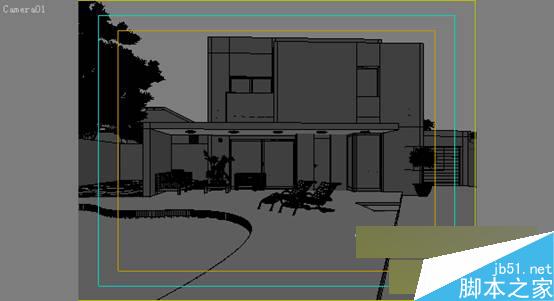 3DSMAX制作别墅夜景效果图 武林网 3DSMAX室内设计教程