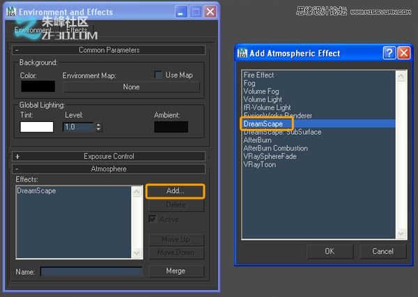 3dmax创建一个美丽的日落场景教程,PS教程,思缘教程网