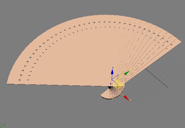 3dsmax打造漂亮木扇 武林网 3dsmax建模教程