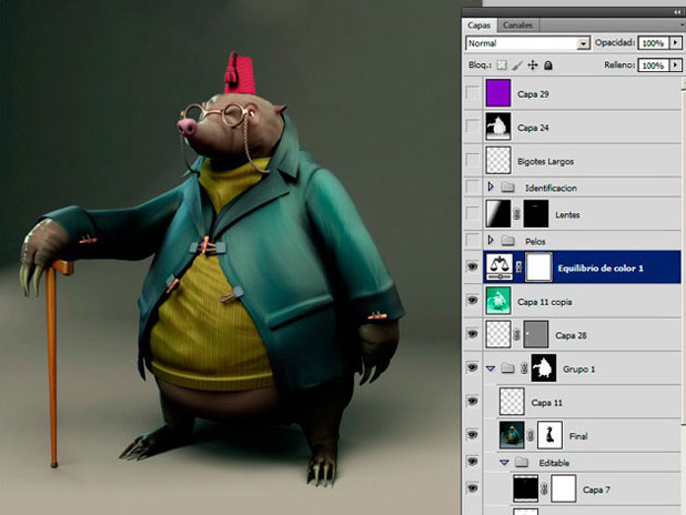 3ds Max制作摩洛哥鼹鼠《Morocco Topo》角色教程 武林网 3dsMax角色教程