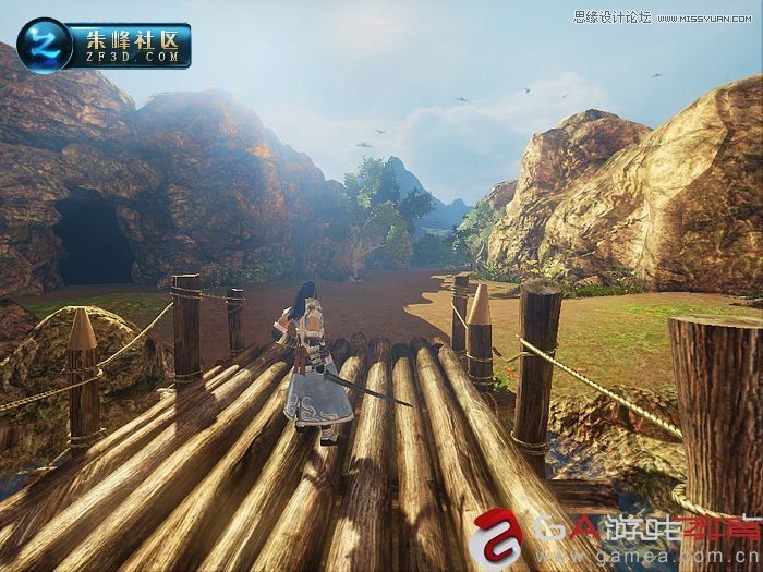  3DMAX制作仙灵岛动漫场景过程赏析,
