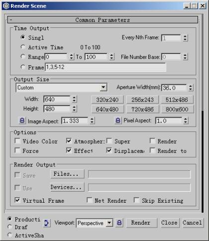 3ds Max 渲染应用 武林网 3DSMAX入门教程