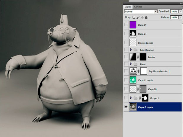 3ds Max制作摩洛哥鼹鼠《Morocco Topo》角色教程 武林网 3dsMax角色教程