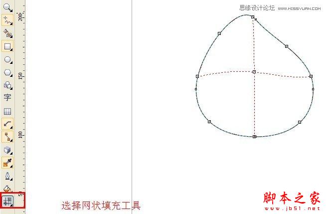 CorelDRAW解析网状填充运用教程,武林网