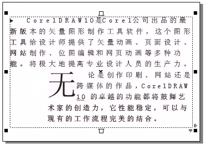 CorelDRAW 编辑段落文本 武林网 CorelDraw入门教程