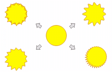 coreldraw distortion（变形）与envelope（封套）效果 武林网 CorelDraw使用技巧教程