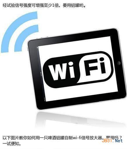 路由器套上易拉罐：WiFi信号增强