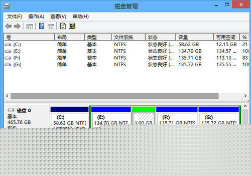 Win8系统技巧之8自带磁盘分区工具教程