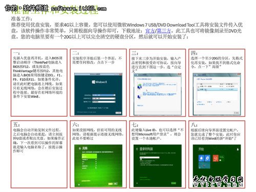 Win 8消费者预览版快速安装及使用指南