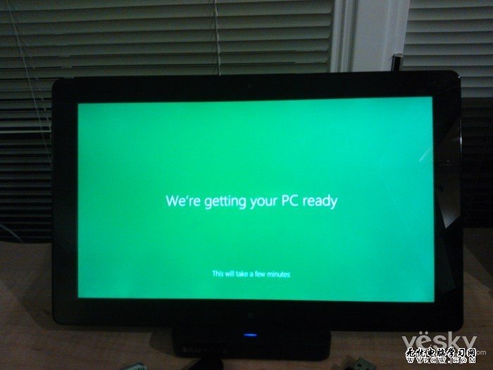 组图：三星平板安装Win8 RTM版过程