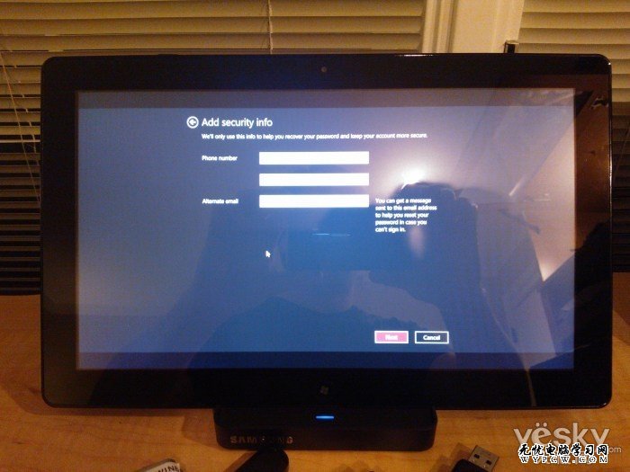 组图：三星平板安装Win8 RTM版过程