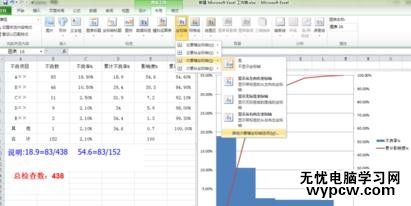 word2010制作柏拉图的步骤