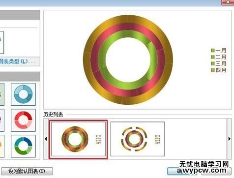 WPS演示怎么制作12色相环
