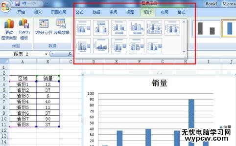 在excel中怎么使柱状图显示数据_excel中使柱状图显示数据的方法步骤