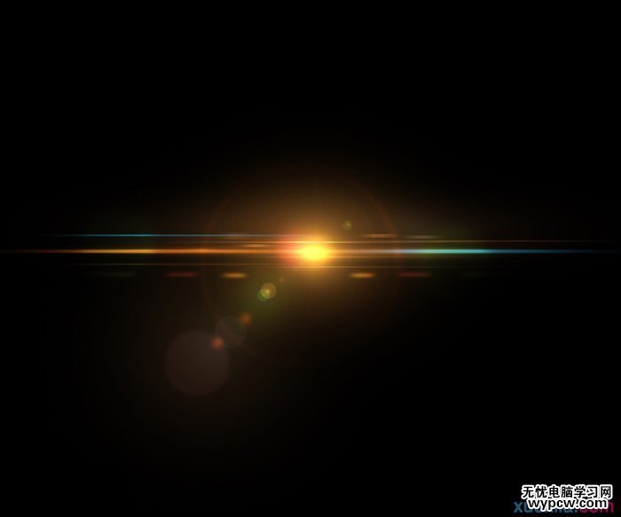 Photoshop制作大气华丽的金色立体字　