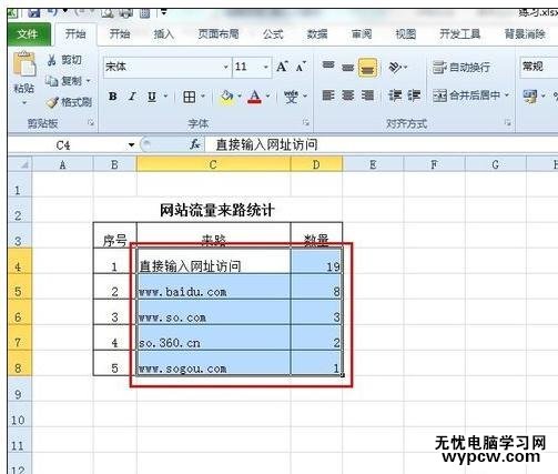 excel表格百分比数据分析图表制作教程