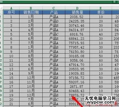 excel2013 制作透视表的教程