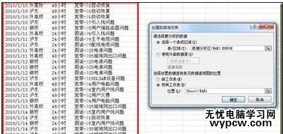 excel表格建立数据透视表的方法