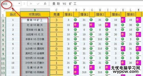 excel2013F1-6快捷键的使用方法