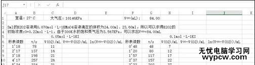 excel2010制作实验报告的方法