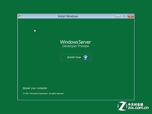 震撼登陆！Windows Server 8体验抢先看 