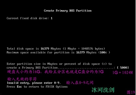 FDISK硬盘分区图解教程-武林网