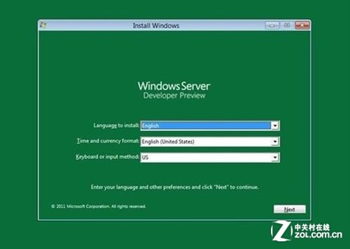 震撼登陆！Windows Server 8体验抢先看 